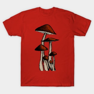 Mushroom Family T-Shirt